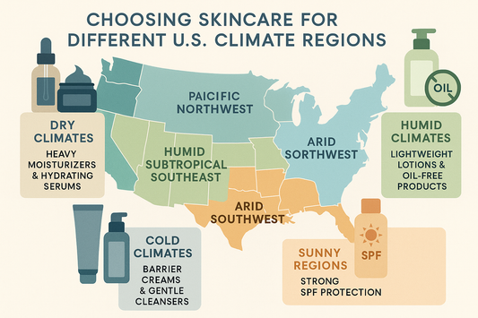How to Choose the Best Skincare for Your Climate: U.S. Regions Explained